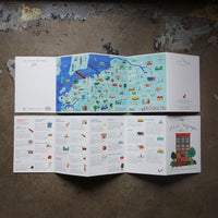 The New Voyager Map for Kids who Travel / Brooklyn