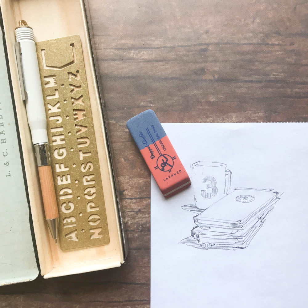 [Vintage] School Eraser