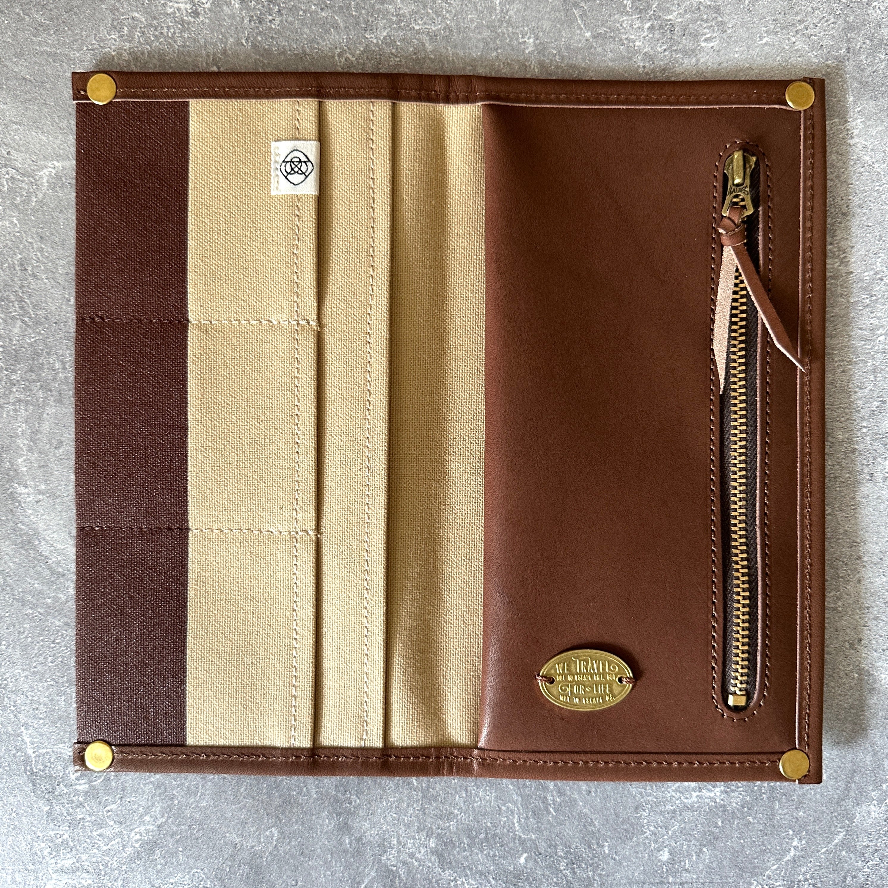 BKxTSL] Travel for Life Wallet // Mocha (Regular) – Baum-kuchen