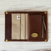 [BKxTSL] Travel for Life Wallet // Mocha (Passport)