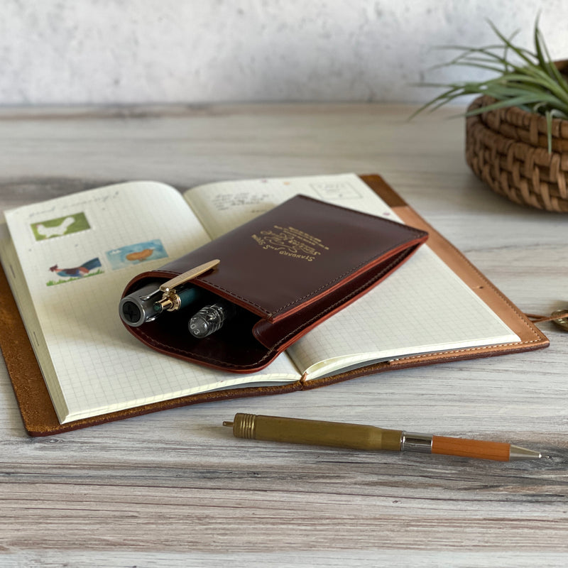[TSL] Cordovan Pen Case