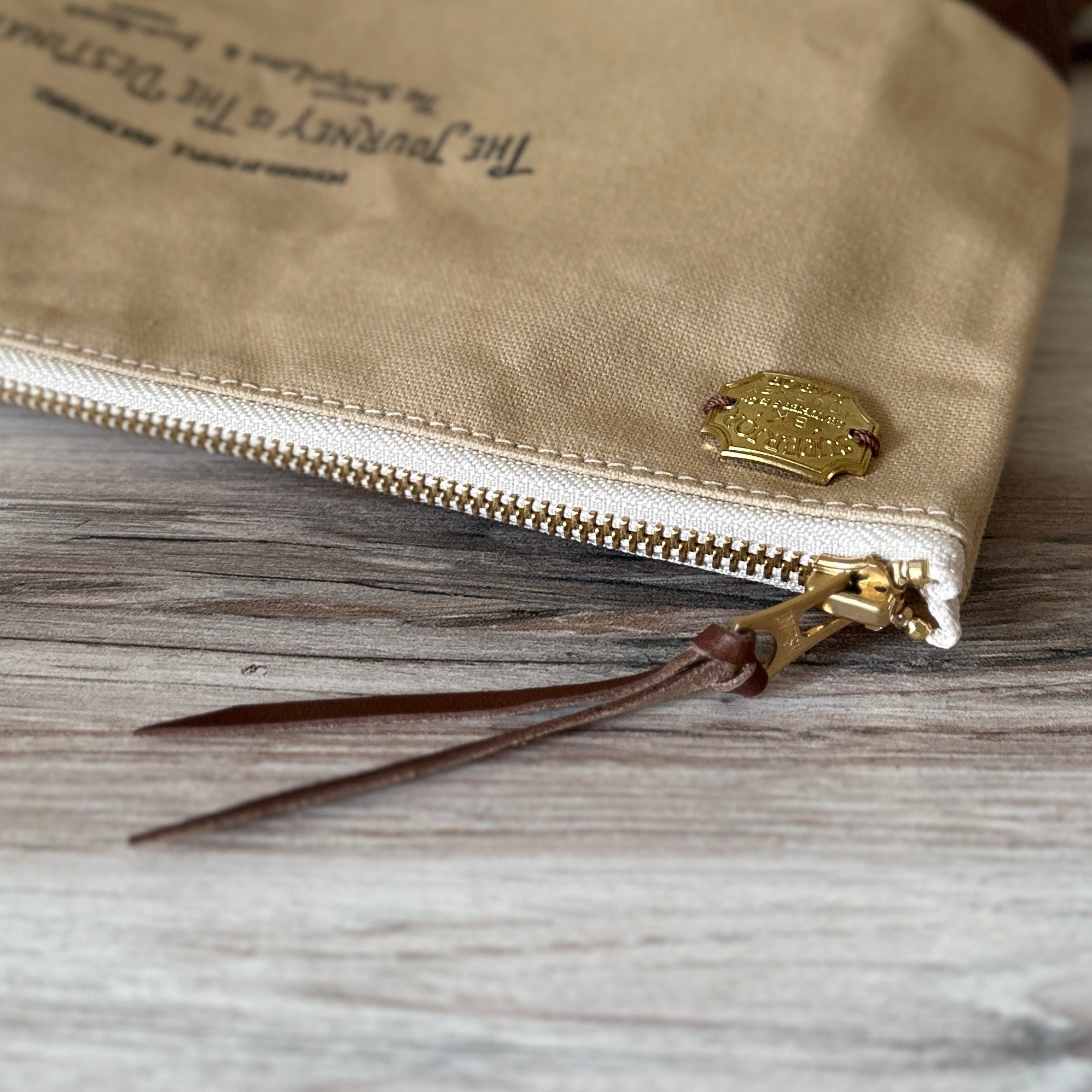 BKxTSL] Engineer Pouch w/ Pockets // Mocha – Baum-kuchen