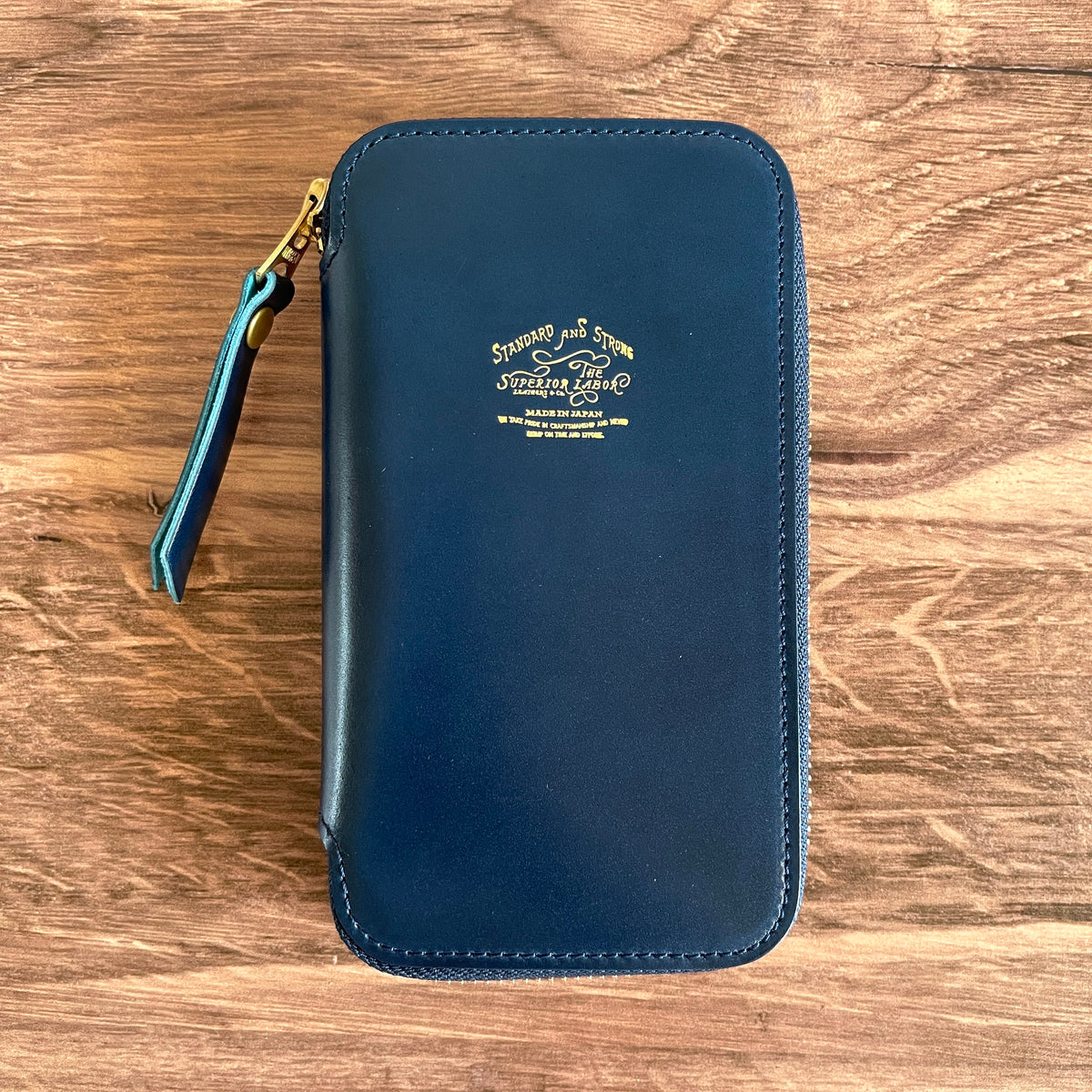 TSL] Cordovan Leather Zip Pen Case – Baum-kuchen