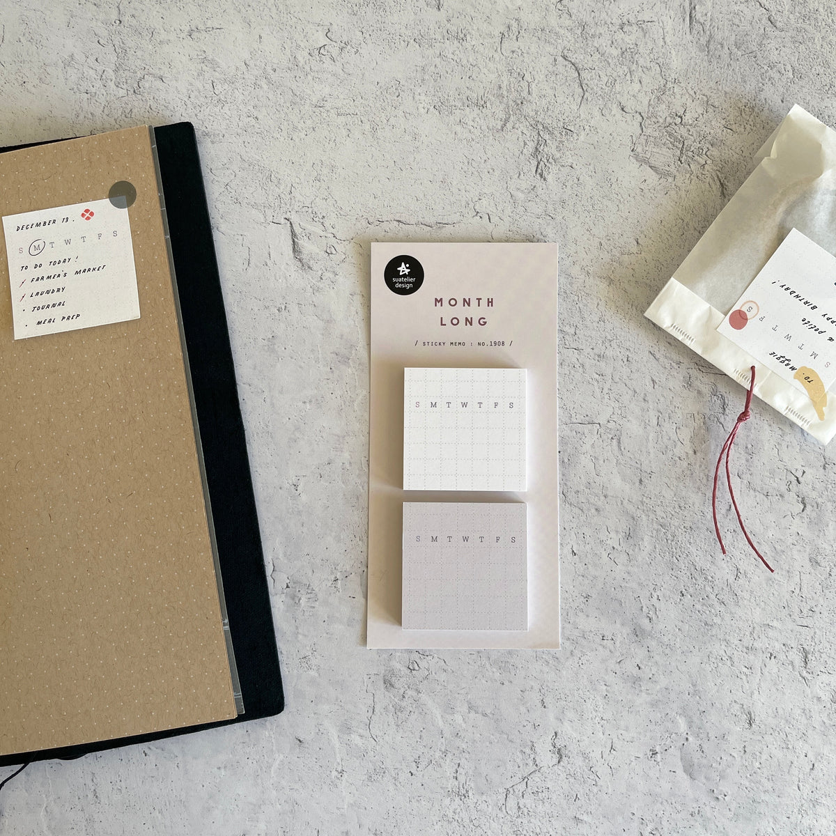 [Suatelier Sticky Note] Month Long