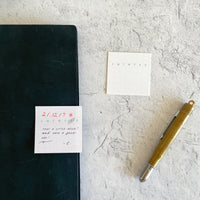 [Suatelier Sticky Note] Month Long