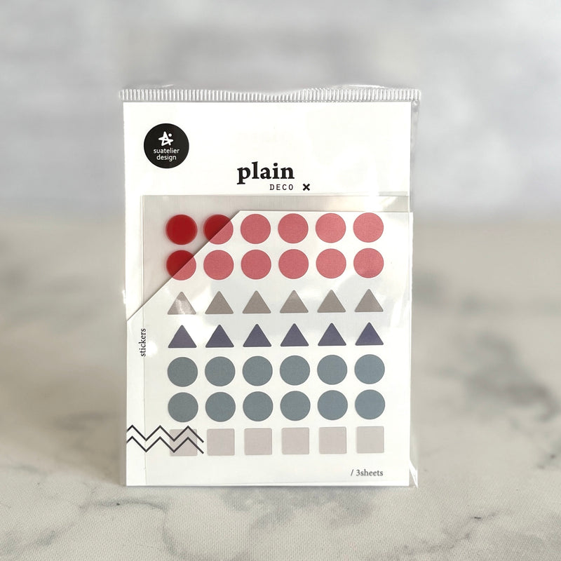 [Suatelier Stickers] plain.02
