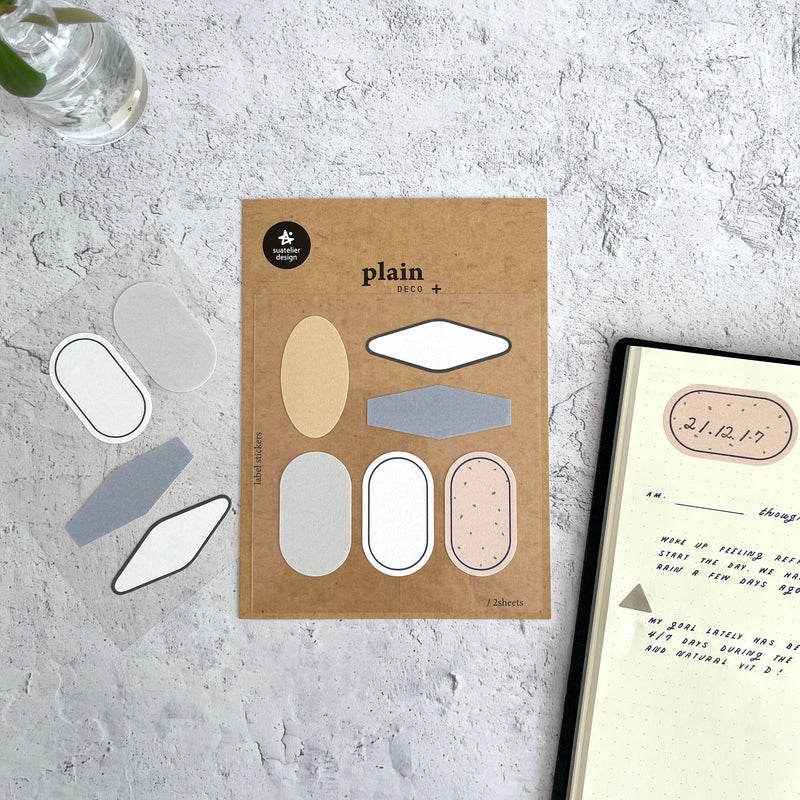 [Suatelier Stickers] plain.60