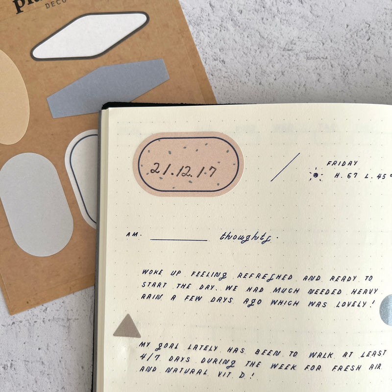 [Suatelier Stickers] plain.60