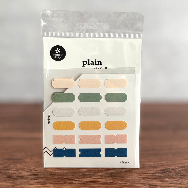[Suatelier Stickers] plain.58