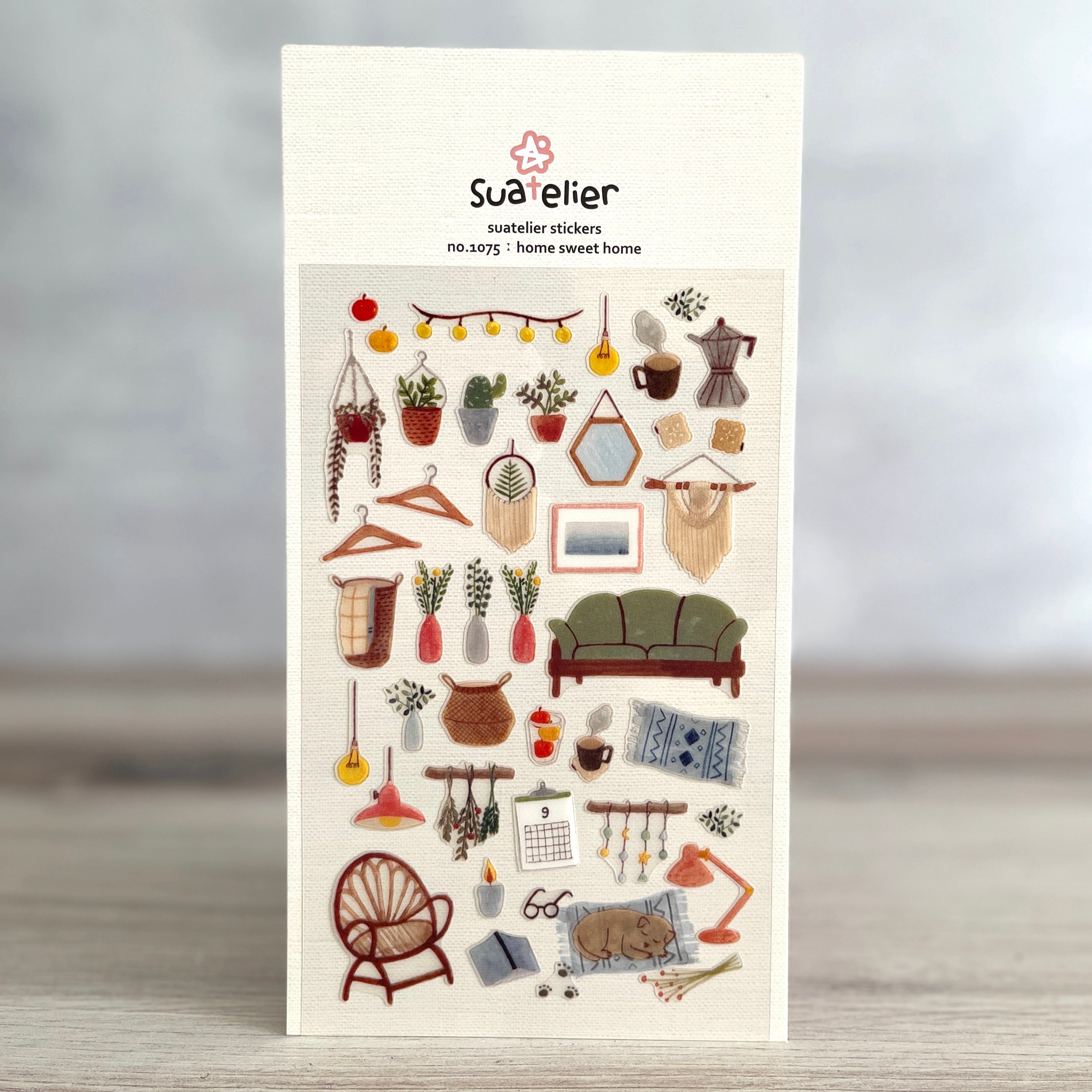 [Suatelier Stickers] home sweet home