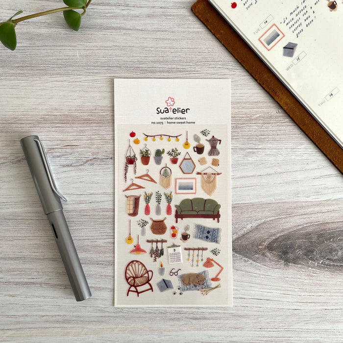 [Suatelier Stickers] home sweet home
