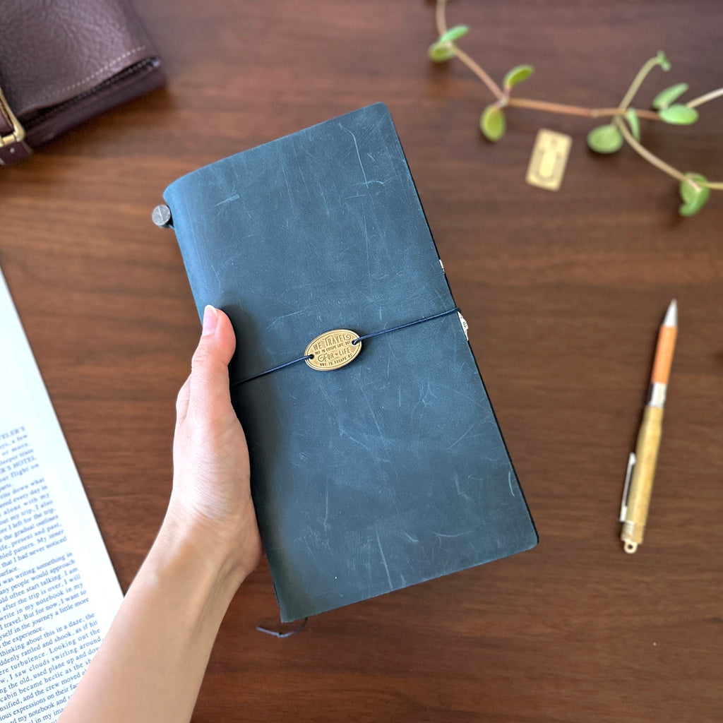 [TRC] Traveler's Notebook // Blue – Baum-kuchen