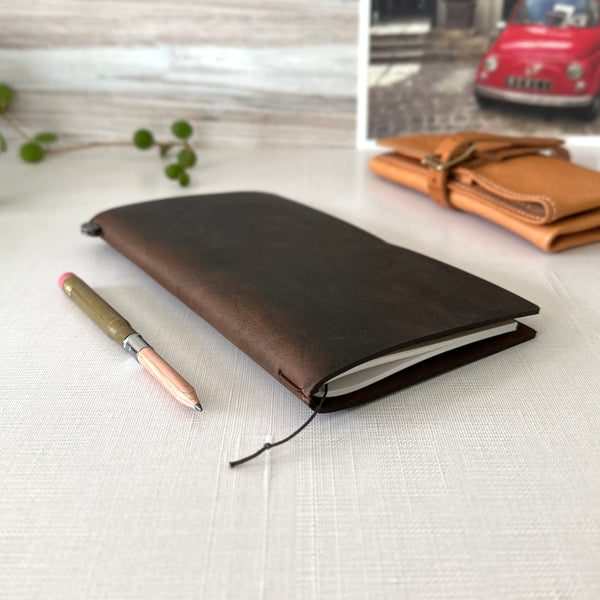 MIDORI Traveler's Notebook Brown – Baum-kuchen