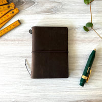 [TRC] Traveler's Notebook // Brown (PASSPORT)