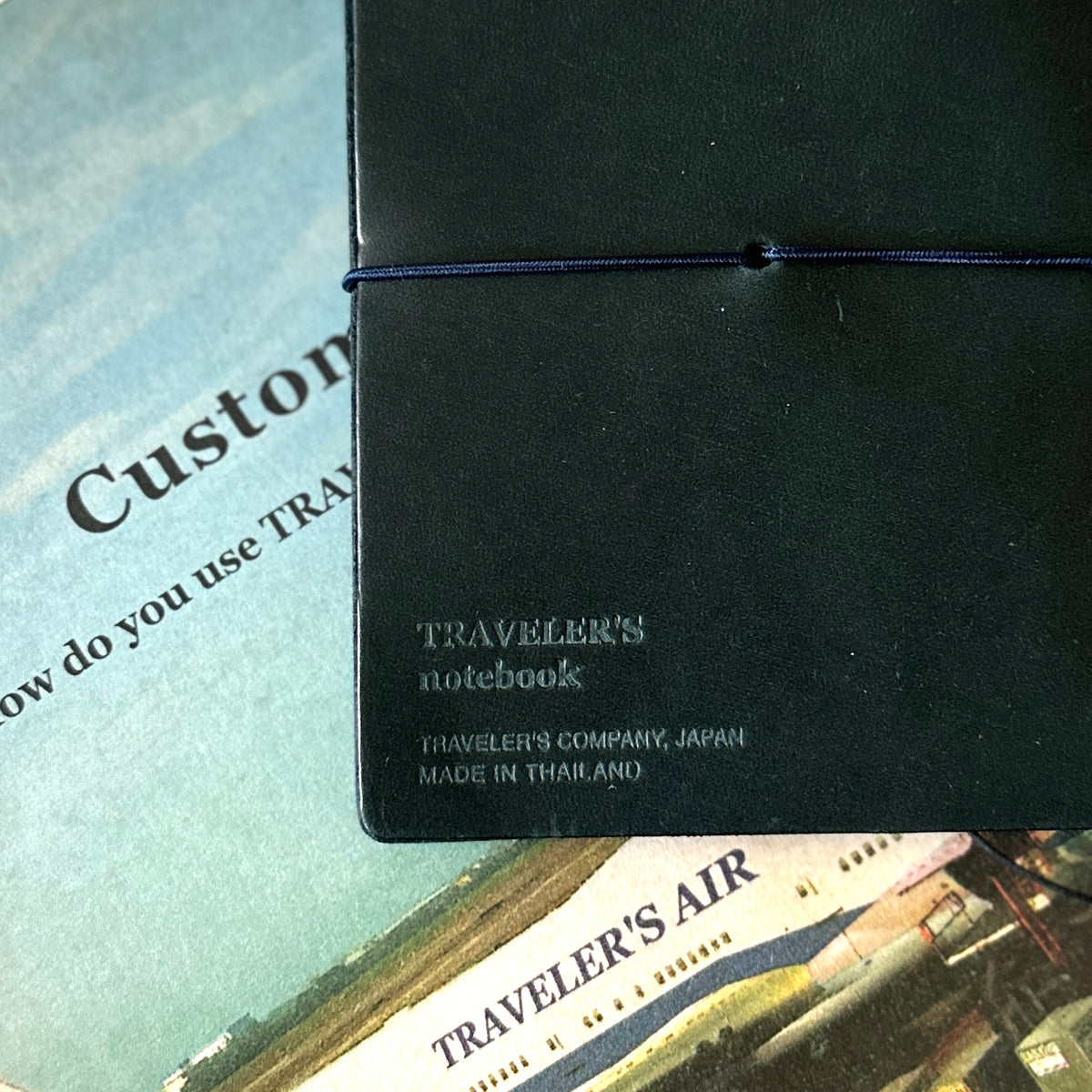 [TRC] Traveler's Notebook // Blue (PASSPORT)