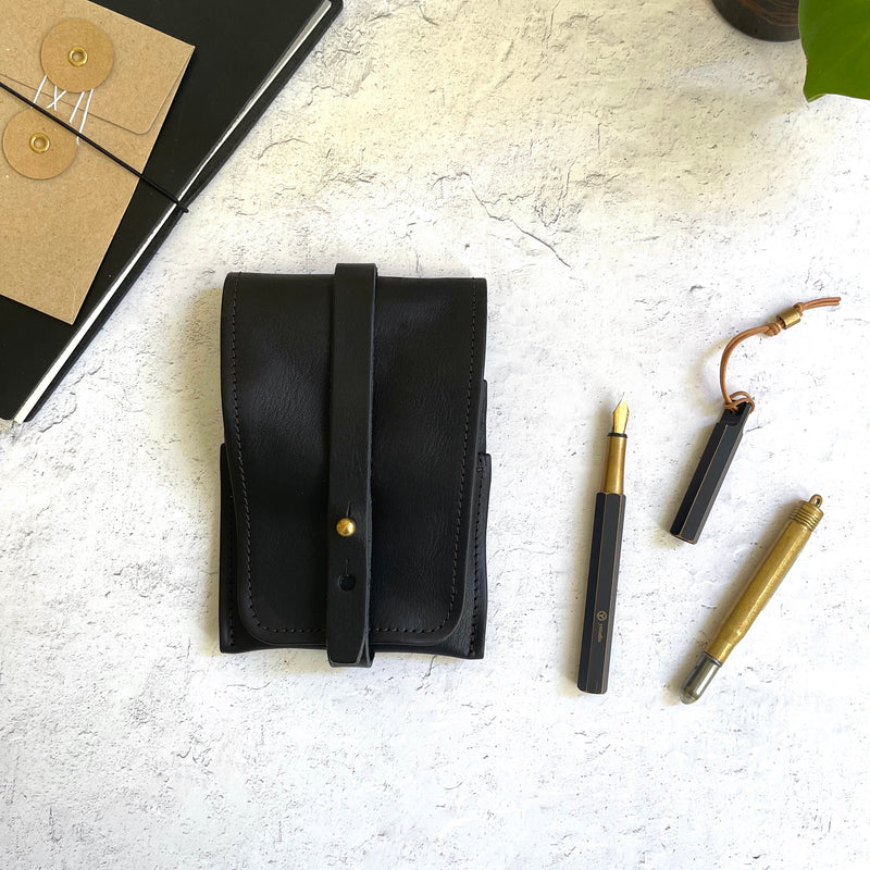 TSL] Leather Pen Roll – Baum-kuchen