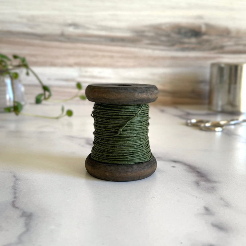 [Small Paper Twine] Dark Green