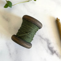 [Small Paper Twine] Dark Green