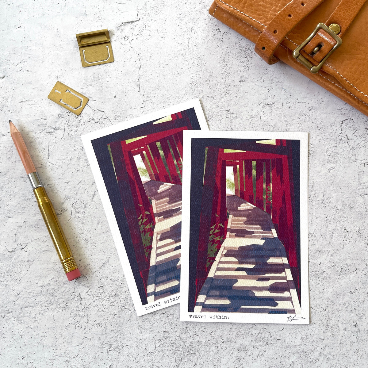 [BK Original Postcard] Travel Within