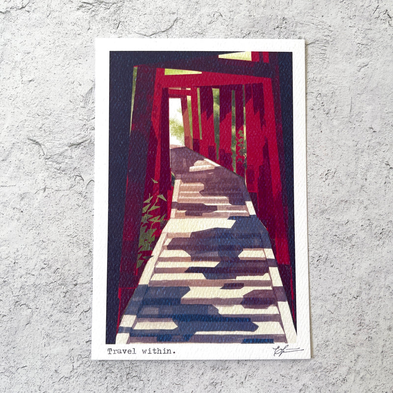 [BK Original Postcard] Travel Within