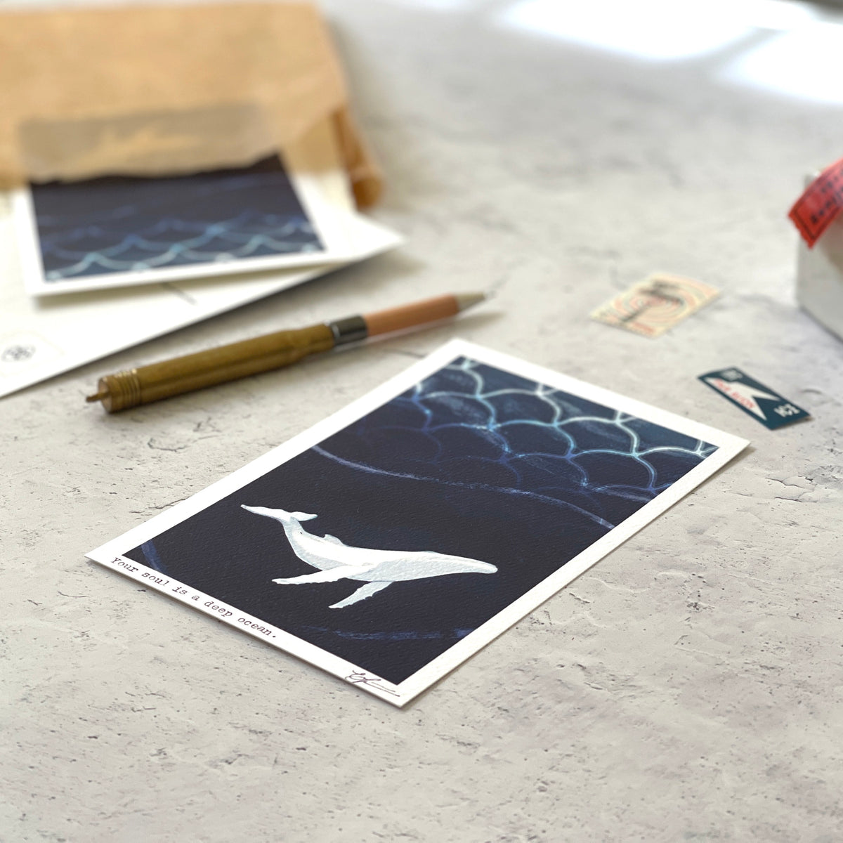 [BK Original Postcard] Your Soul is a Deep Ocean