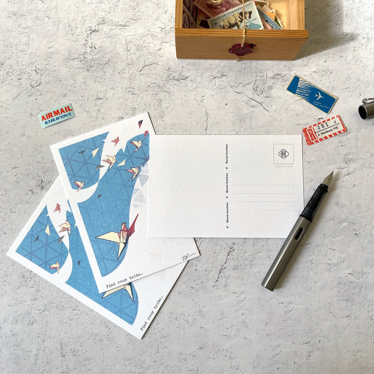 [BK Original Postcard] Find Your Tribe