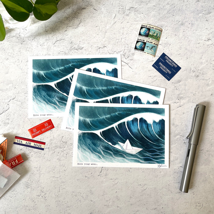 [BK Original Postcard] Ride Your Wave