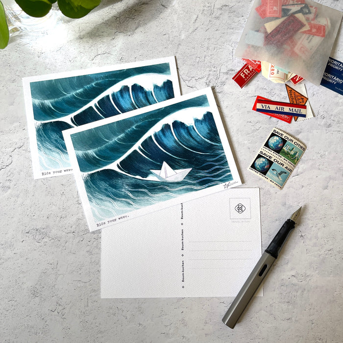 [BK Original Postcard] Ride Your Wave