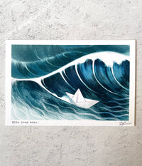 [BK Original Postcard] Ride Your Wave