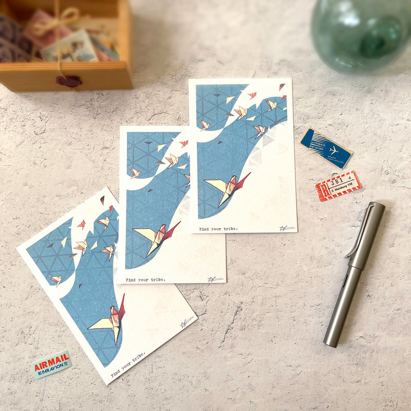 [BK Original Postcard] Find Your Tribe