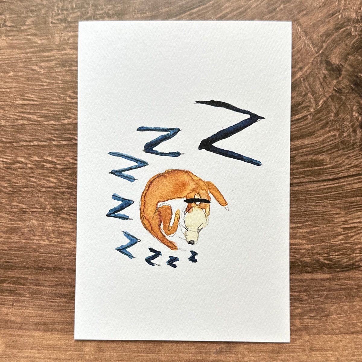 [BK Original Postcard] Sleepy Mango by Coco