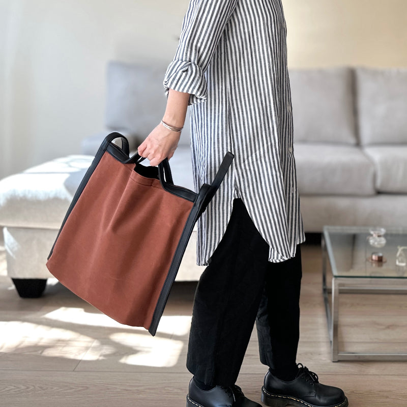 [Postalco] Carry All Bag // Bamboo Wax Cloth