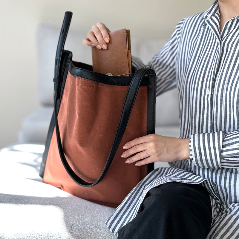[Postalco] Carry All Bag // Bamboo Wax Cloth