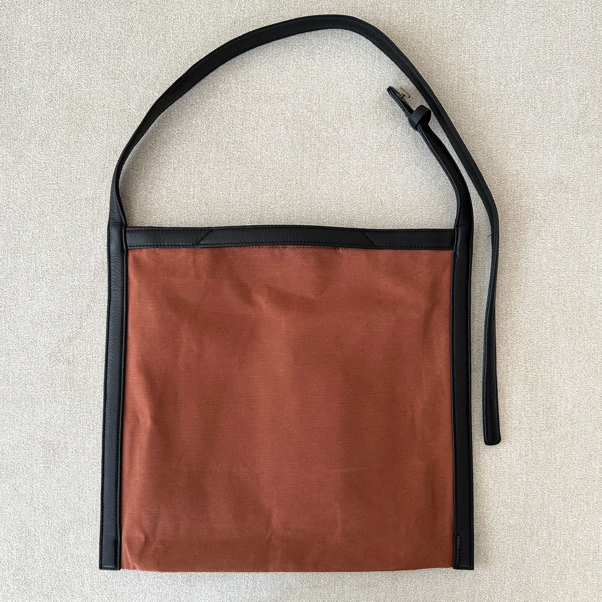 Carry-All Waxed Canvas Tote