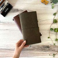 [TRC] Traveler's Notebook // Olive