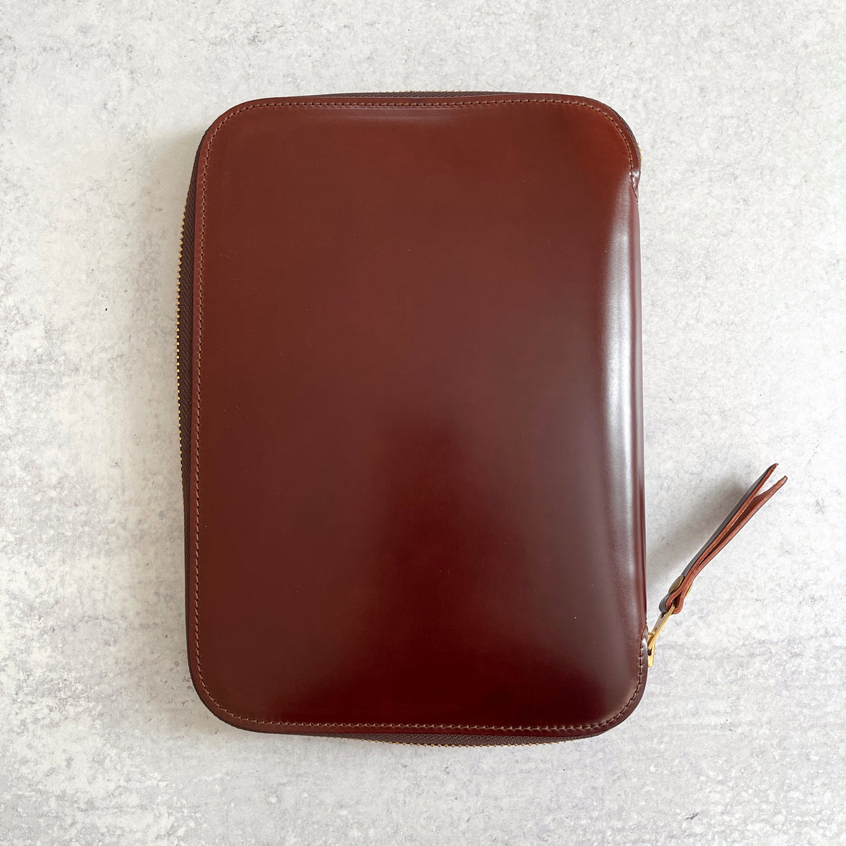 TSL] Cordovan Leather Zip Pen Case – Baum-kuchen