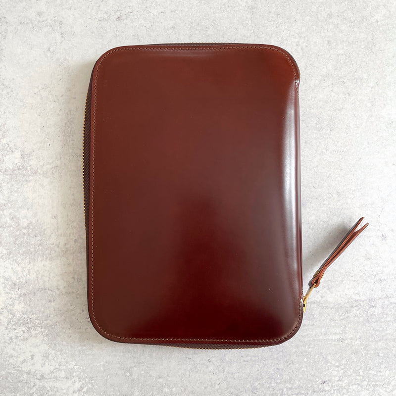 [TSL] Cordovan Zip Organizer // Burgundy