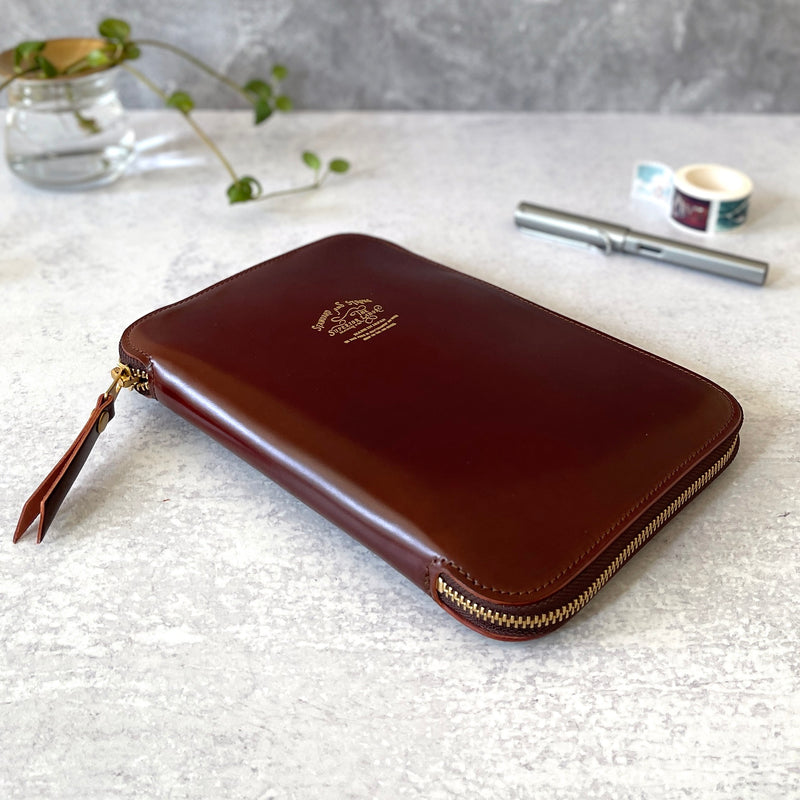 [TSL] Cordovan Zip Organizer // Burgundy