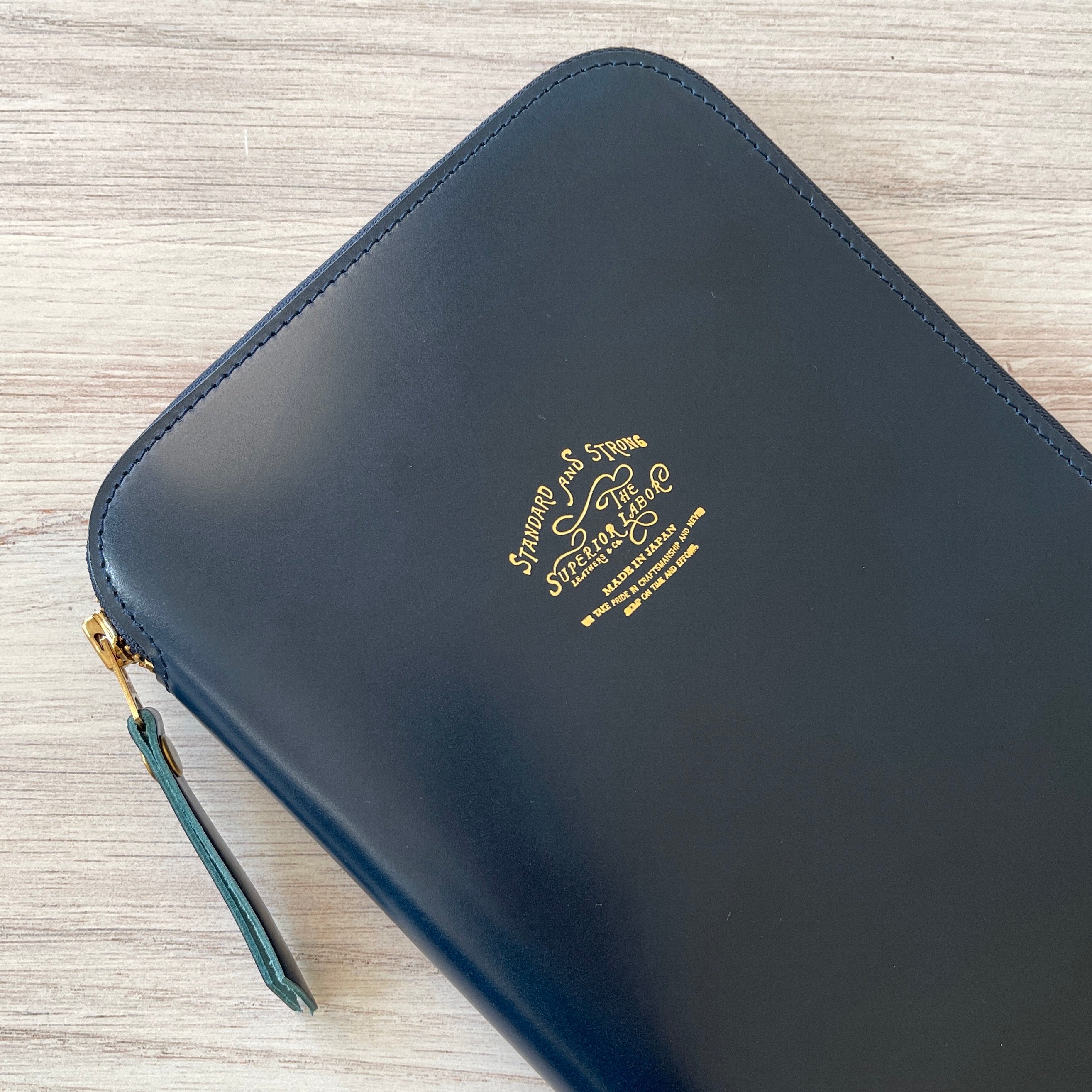 TSL] Cordovan Zip Organizer // Blue – Baum-kuchen