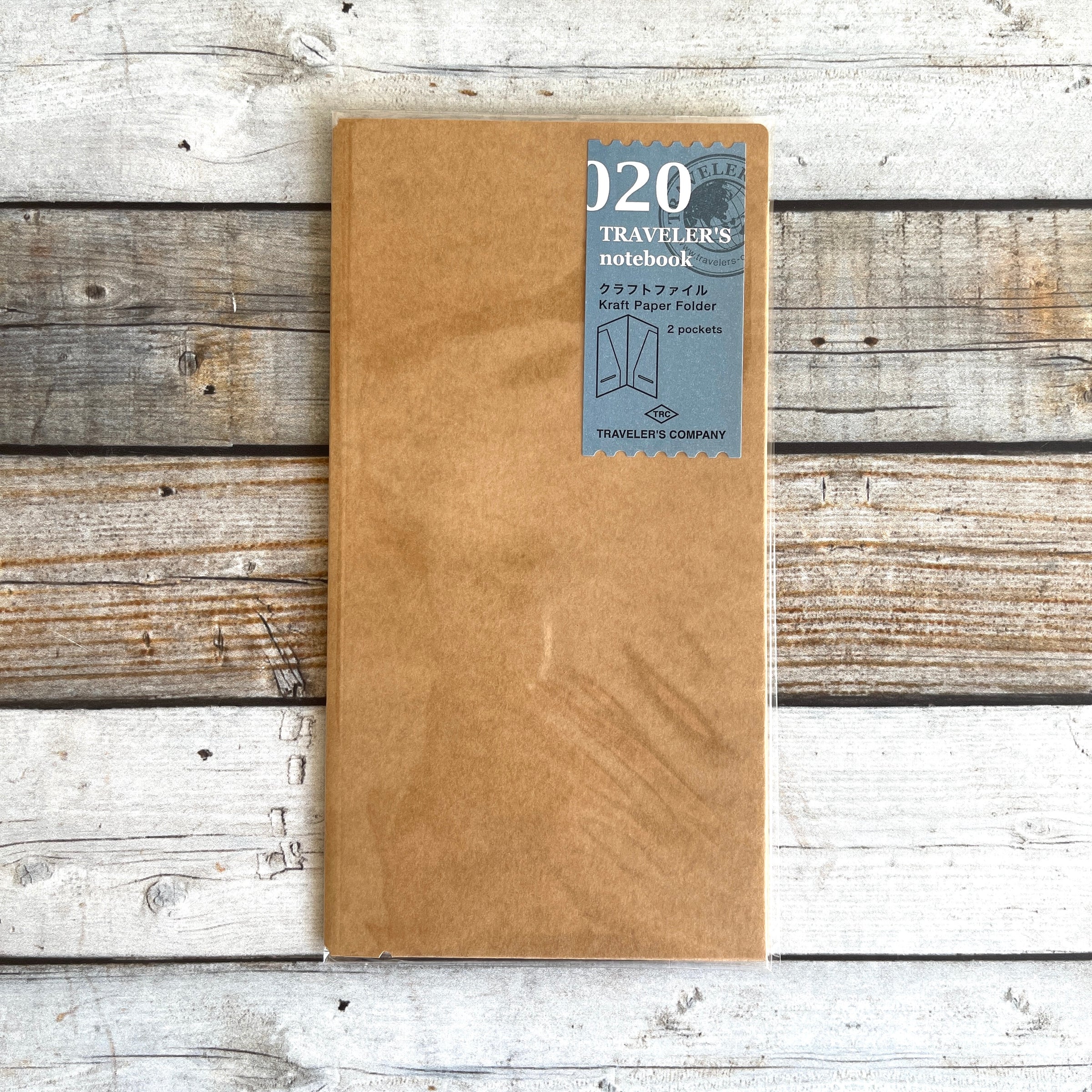 Traveler's Notebook 020 Kraft Paper Folder – niconeco zakkaya