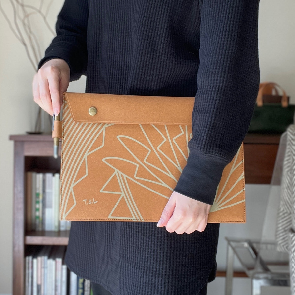[TSL] Recycled Leather Document Case