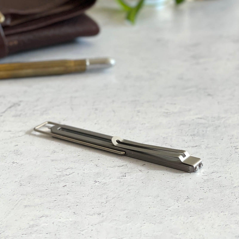 Type-C // Titanium Bookmark Pen
