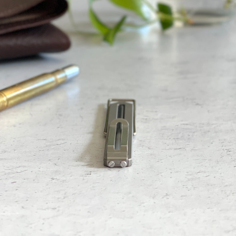 [Type-C] Titanium Bookmark Pen