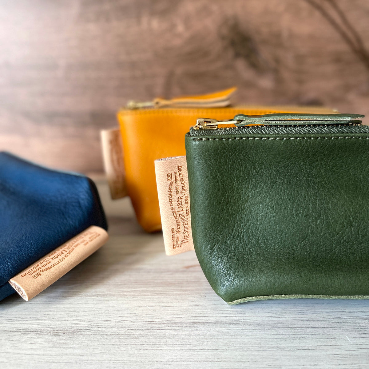 Leather Coin Pouch | Camel