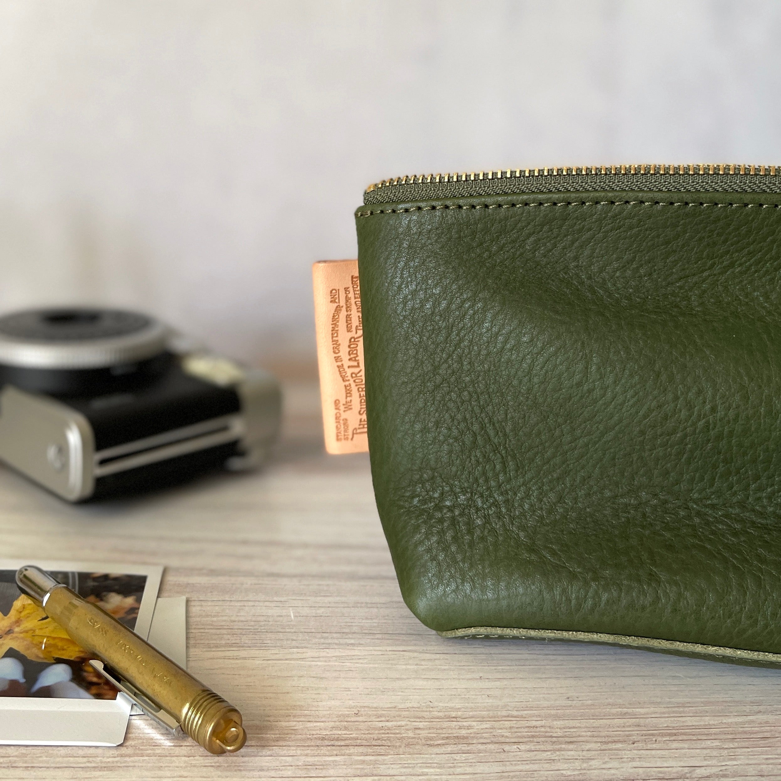 ファッション人気ブランドランキング TSL] Leather Pouch (Large) – Baum-kuchen 小物