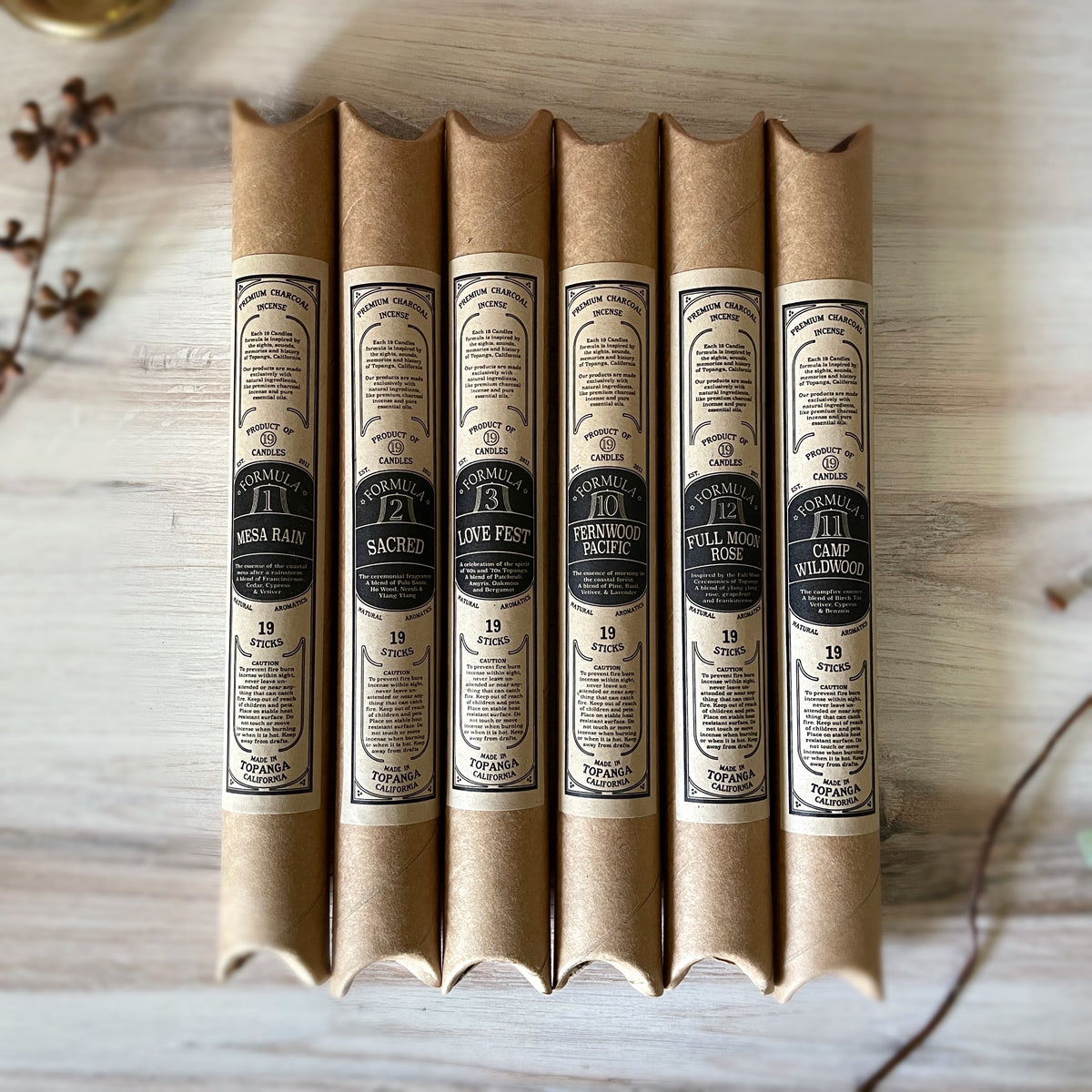 [19 Candles] Topanga Inspired Incense