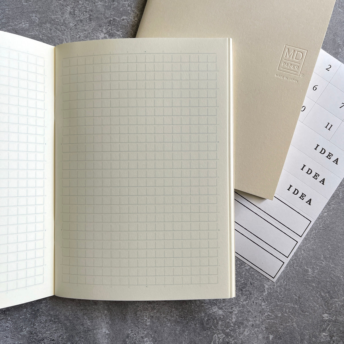 [MD] LIGHT Notebook Grid - pack of 3 (A6)