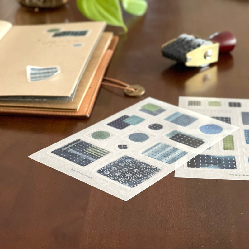 [BK Original Sticker] Sashiko (set of 3)