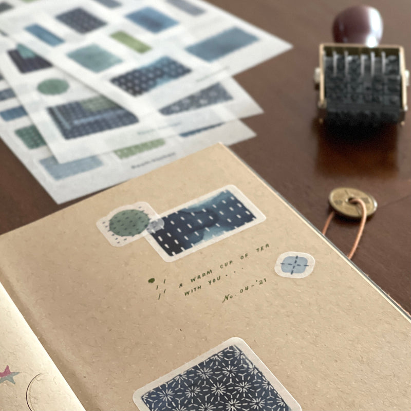 [BK Original Sticker] Sashiko (set of 3)