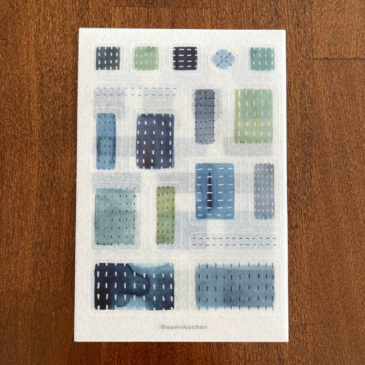 [BK Original Sticker] Sashiko (set of 3)